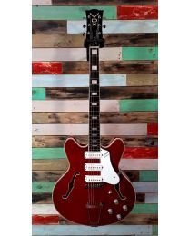 Vox Bobcat S66 Electric Guitar, Red, BC-S66-CR