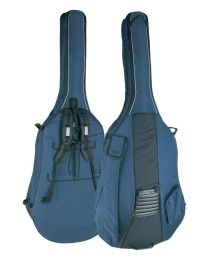 Boston Double Bass Bag for 4/4 Double Bass Dark Blue CB-244