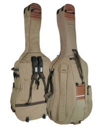 Boston Deluxe Double Bass Bag for 3/4 Double Bass  - Beige Brown CB-534