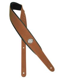 Gaucho Padded Guitar Strap, Light Brown