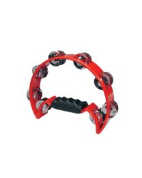 Hayman Half Moon Tambourine - Red