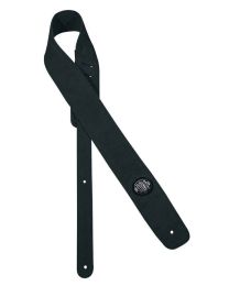 Gaucho Padded Suede Guitar Strap, Black