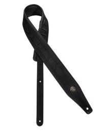 Gaucho Top Quality Suede Guitar Strap - Black