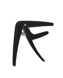 Boston Spring Loaded Capo for Acoustic & Electric - Black 