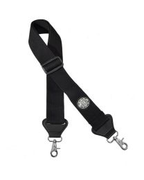 Gaucho Banjo Strap, Black with Chrome clips GSTB-100-BK