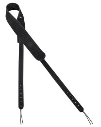 Gaucho Banjo Strap, Black Suede