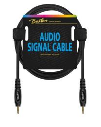 Boston audio signal cable, 3.5mm jack stereo to 3.5mm jack stereo, 6.00mtr