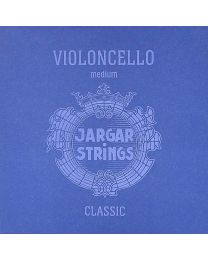 Jargar Classic Blue Cello String Set - Medium