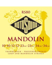 Rotosound Traditional Instruments string set mandolin phosphor bronze RS80