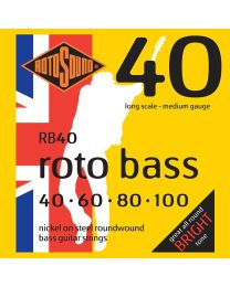 Rotosound Roto Bass Electric Set Bass Strings, RB40