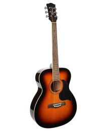 Richwood Acoustic Auditorium Acoustic Guitar – Sunburst Finish RA-12-SB