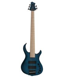Sire Marcus Miller M2 2nd Gen Series 5-String Bass Guitar Transparent Blue M2+ 5/TBL