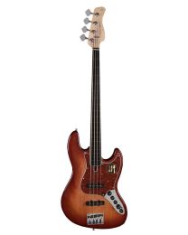 Sire Basses V7 Marcus Miller FRETLESS alder 4-string Active Bass Guitar Tobacco Sunburst  V7+ A4F/TS