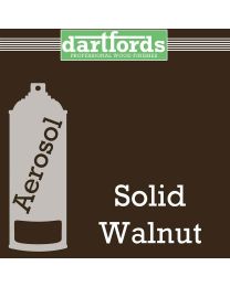 dartfords Pigmented Nitrocellulose Lacquer Solid Walnut - 400ml aerosol