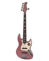 Sire Marcus Miller V7 2nd Gen Series Alder 5-String Bass Guitar V7+ A5/BUR Burgundy Mist