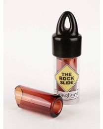 The Rock Slide moulded glass slide size M (inside 19.5 - length 60.0mm) - amber edition - GRS-MC/AMB