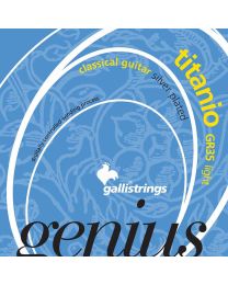 Galli Genius Titanio string set classic light tension