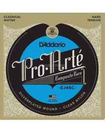 D'Addario Pro-Arte Composite Classical Guitar Strings, Hard Tension, EJ46C