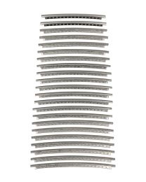 Hosco HFS-J1-P24 Precut Stainless Steel Fretwire – Jumbo (2.9mm x 1.45mm, 24 pcs)