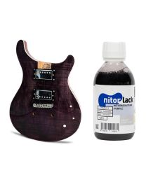NitorLACK NitorAQUA stain purple Guitar waterbased dye