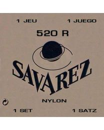 Savarez Classical Guitar String Set 520R - Rouge - Hard Tension