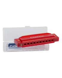 Cascha HH 2273 Fun Blues Harmonica - Red