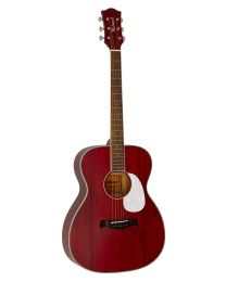 Richwood Heritage Series Auditorium Guitar Solid Cedar Top - Matt Trans Red - HSA-35-MRD
