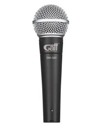 Gatt Audio Dynamic Microphone with Case, Clamp, Cable & Bag included DM-500