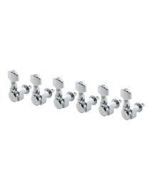 Schaller Original F-Series Machine Heads 6L with Small Metal Pegs 5602200150