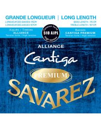 Savarez Alliance Cantiga string set classic - Alliance Trebles - high Tension - Long Length 510AJPL