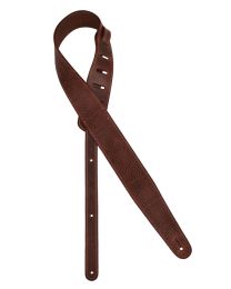 Gaucho Deluxe Guitar Strap - Top Quality European Leather - GST-951-DBR