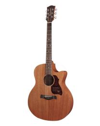 Richwood Master Series G50CE Handmade Electro Acoustic Grand Auditorium Guitar, Solid Mahogany, Satin