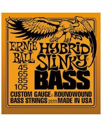 Ernie Ball Hybrid Slinky Round Wound Bass Guitar Strings
