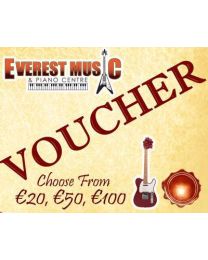 Everest Music Gift Vouchers - Physical Gift Card - redeemable in store only