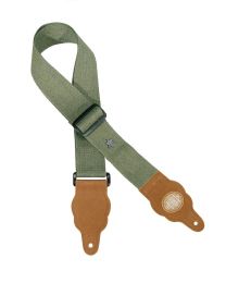 Gaucho Grass Series Army Green Guitar Strap GST-100-AGN