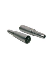 Boston Audio Adaptor, XLR Male Metal to 6.3mm Jack Female Mono