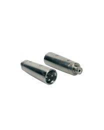 Boston Audio Adaptor, XLR Male Metal, RCA Female, AT-500, (2 Pcs)