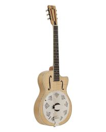 Royall Single Cone Wooden Body Single Cone Resonator Guitar BANTAM BLAZER, BB14C/FL