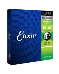 Elixir OPTIWEB Coated Electric Guitar Strings, 10-52, E19077