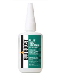 Gluboost Fill n’ Finish Ultra Thin Finisher Cyanoacrylic Glue, GBFNFUT2
