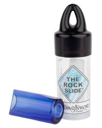 The Rock Slide moulded glass slide size M (inside 19 - length 60.0mm) - sapphire blue edition, GRS-MC/SB