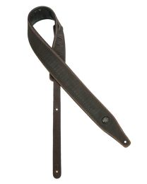 Gaucho Top Quality Suede Guitar Strap - Dark Brown GST-663-DBR