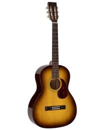 Richwood Heritage Series Parlor Guitar with Solid Spruce Top, HSP-40-HB