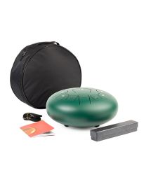 Hayman Steel Tongue Drum 12" Green, HTD1213/GN