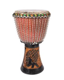 Kangaba Big Djembe Senegal - Teak Wood - Goat Skin Head KDJS14