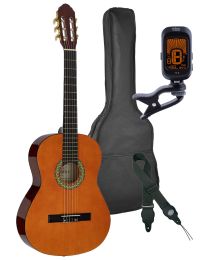 A.Martinez 4/4 Classical Guitar Pack Including Guitar, MTC-080