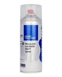 NitorLACK Nitrocellulose Paint Matte Clear - 400ml Aerosol, N220076160