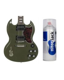 NitorLACK Nitrocellulose Paint Olive Drab - 400ml Aerosol, N250789160