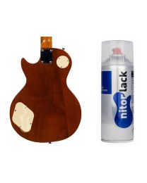 NitorLACK nitrocellulose paint dark brown - 400ml aerosol, N250807160