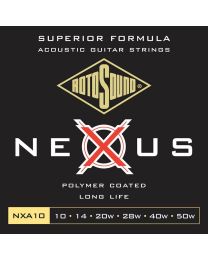 2 Sets of Rotosound Nexus Coated Acoustic Strings